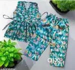 Flawsome Eleghant Girls Top & Bottom Sets