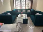 Dark green 9seater sofa set