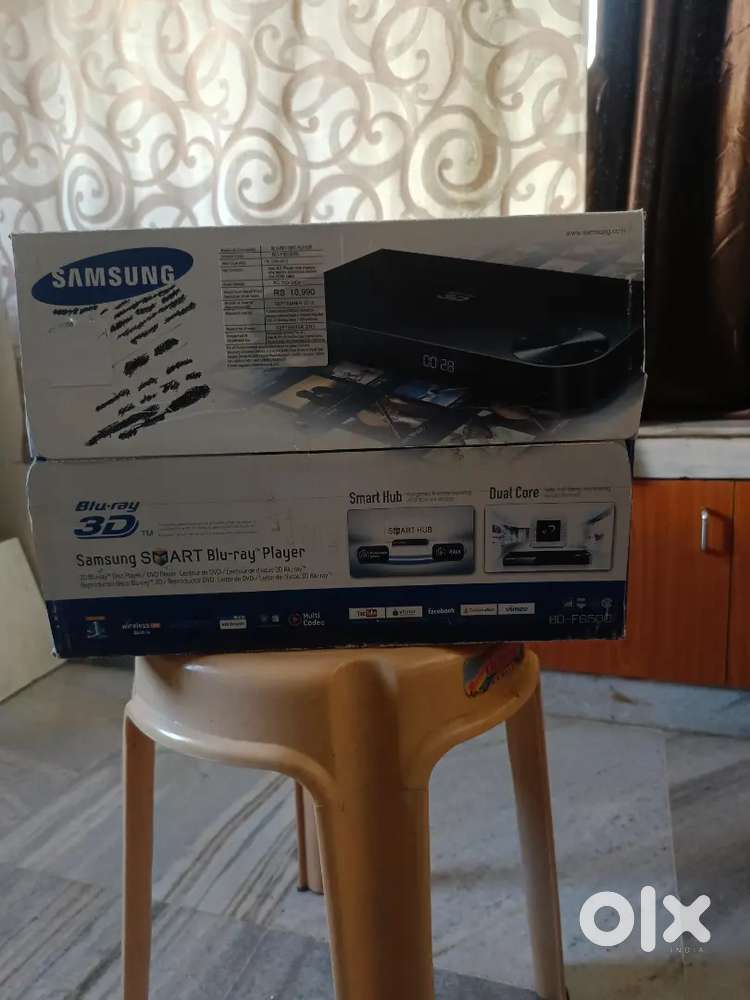 Samsung 3D Bluray smart player for Rs.5200 Model no:BD-F6500