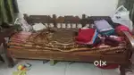 Teak wood Diwan cot