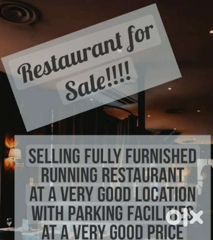 Running restaurant for sale