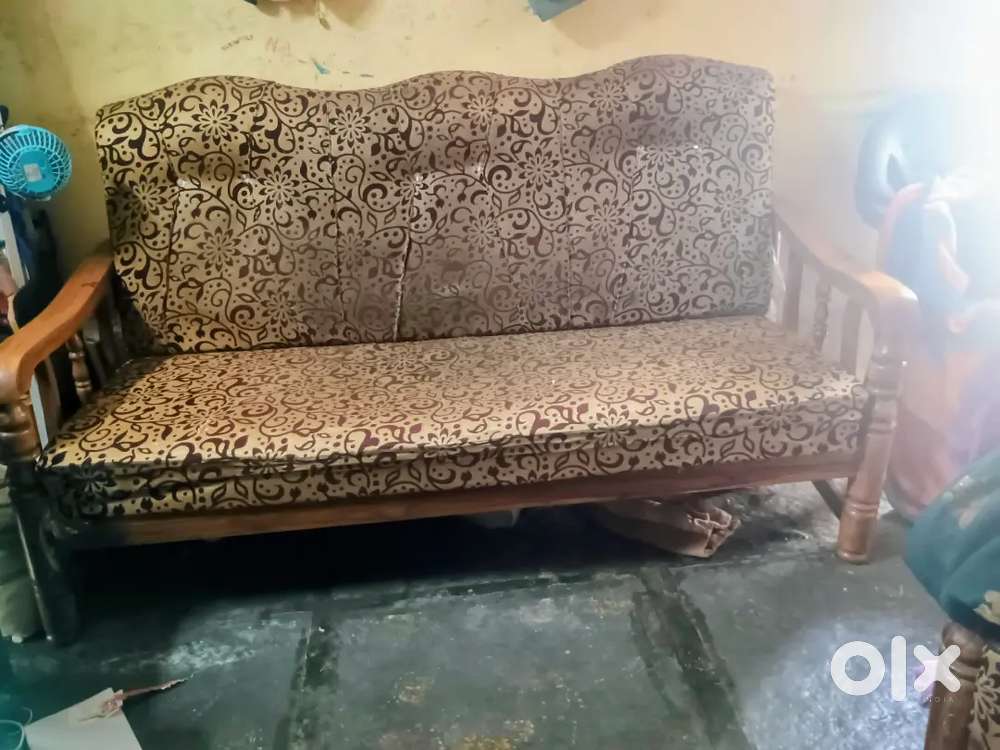 Sofa set wooden sofa 3+2 , 2 chair sofa