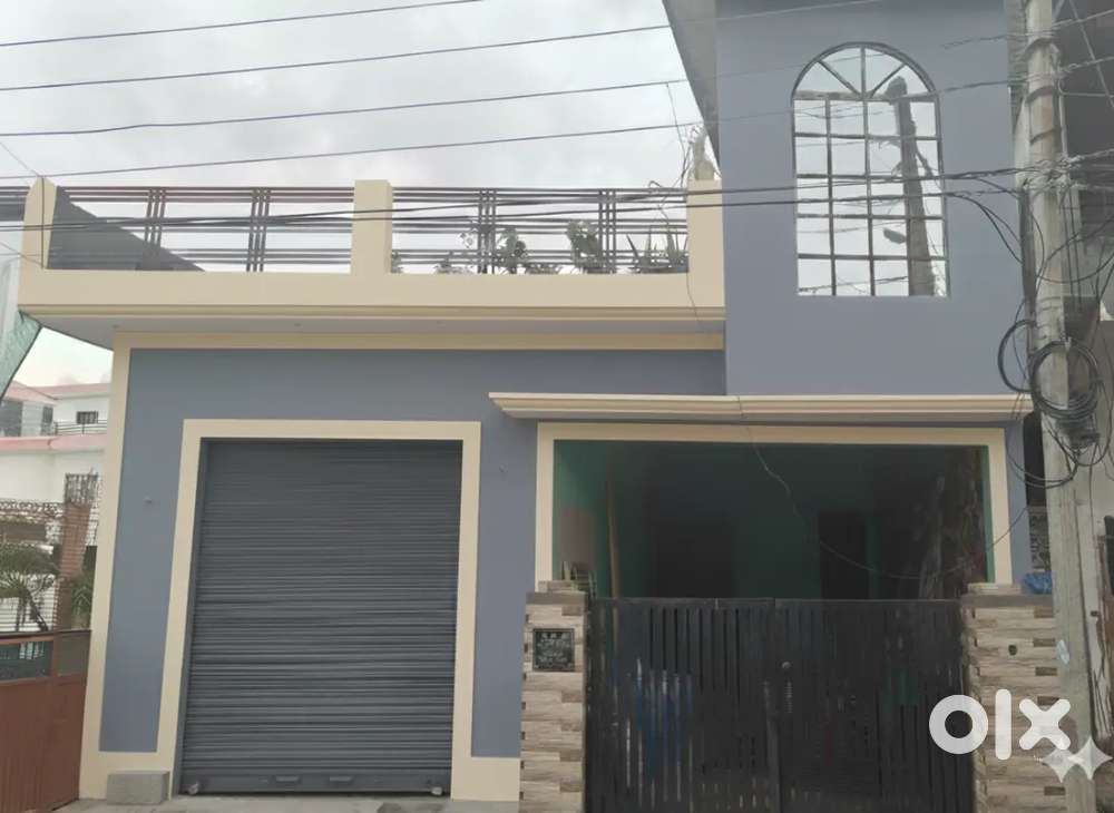 House with commercial shop in Vasudev Puram RTO road for sale