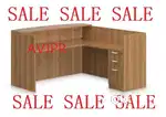 New l shape reception table office furniture hostel furniture