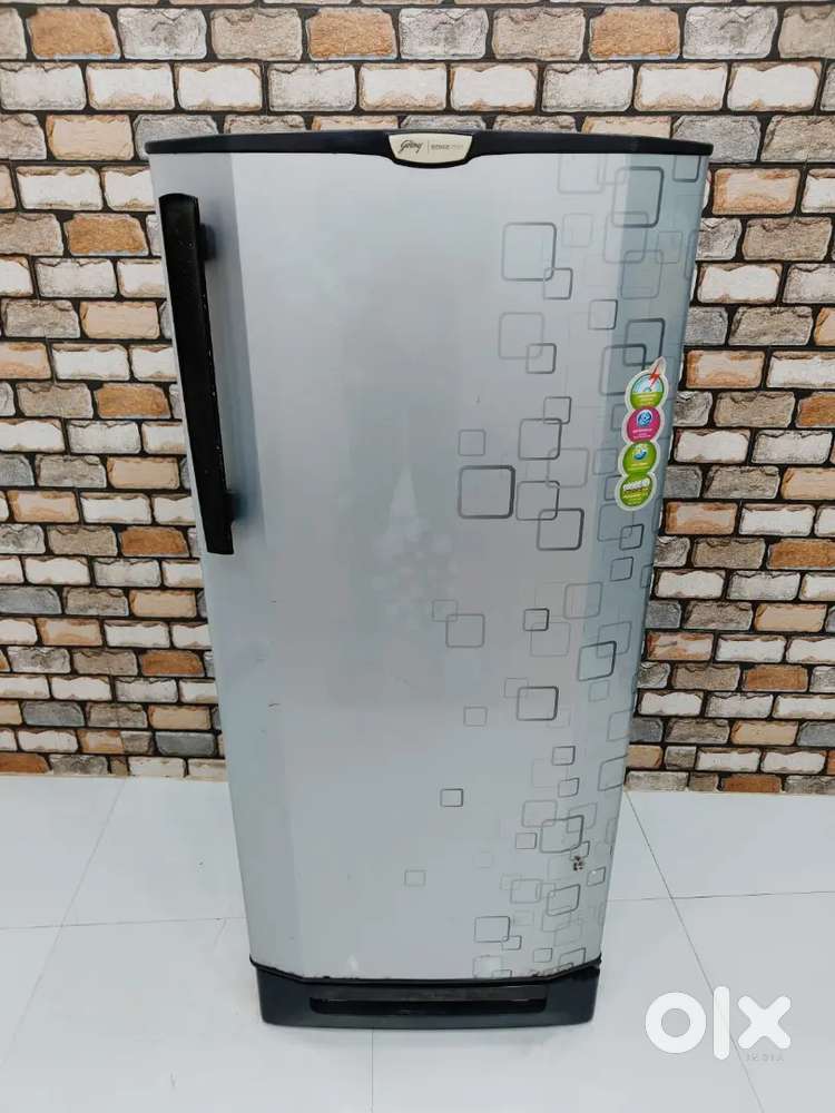 Godrej edge pro silver colour with vegitable Trey fridge