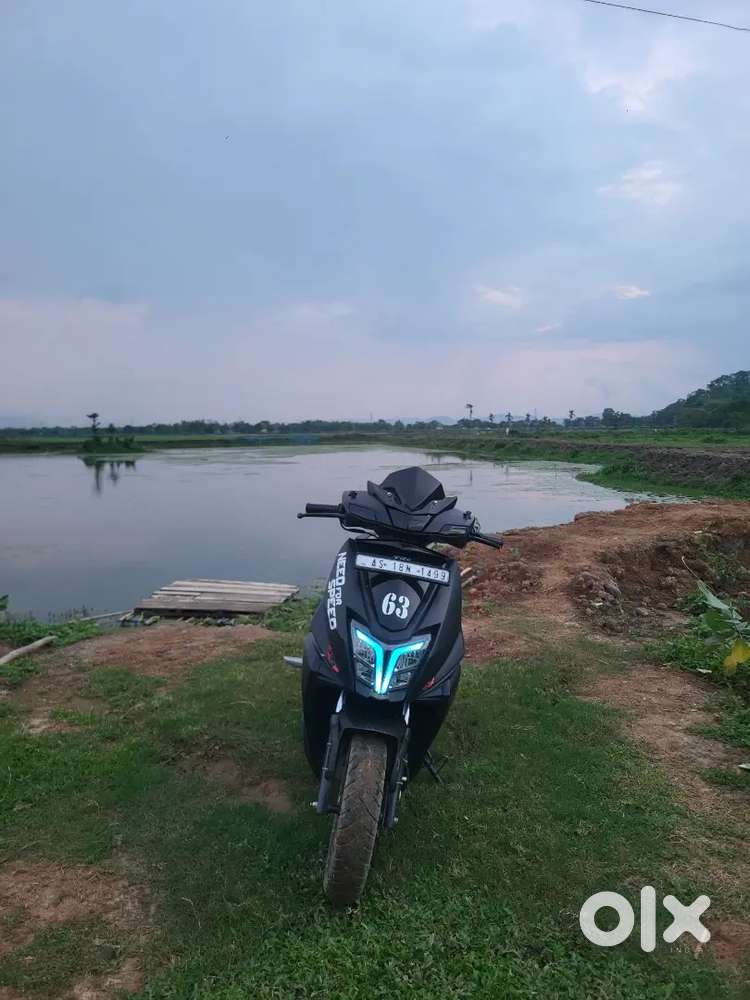 TVS Ntorq Well maintained and excellent condition, and fully modified