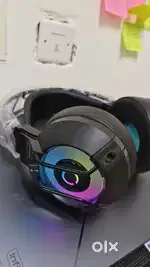 RGB Gaming Headphones with Mic - Crystal Clear Sound, Wired, Pro-Level