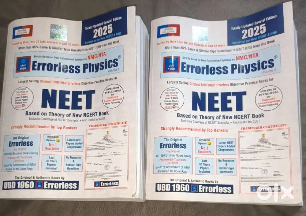 ERRORLESS PHYSICS 2025 EDITION