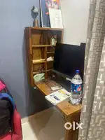 Foldable table sheesham study desk wooden