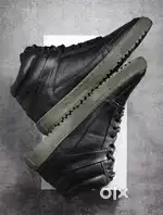 Solethreads Rebel Sneakers for Men (Black, UK9)