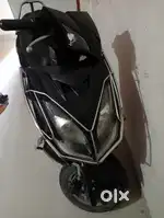 Small height Black electric scooty