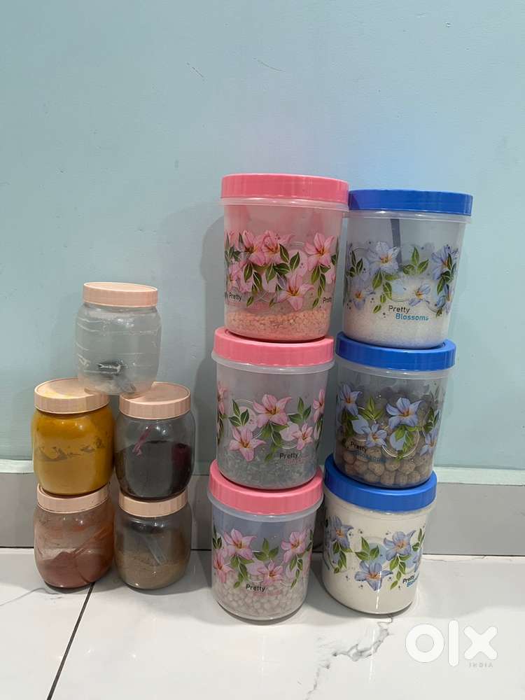 High-Quality Kitchen Storage Containers Set  – 750 ml & 250 ml