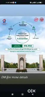 Approved plot near mahindra sez