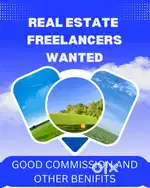 Realty freelancers  Wanted on Commission Basis ONE SALE ONE LAC INCOME