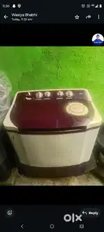 Lg washing machine 8.5