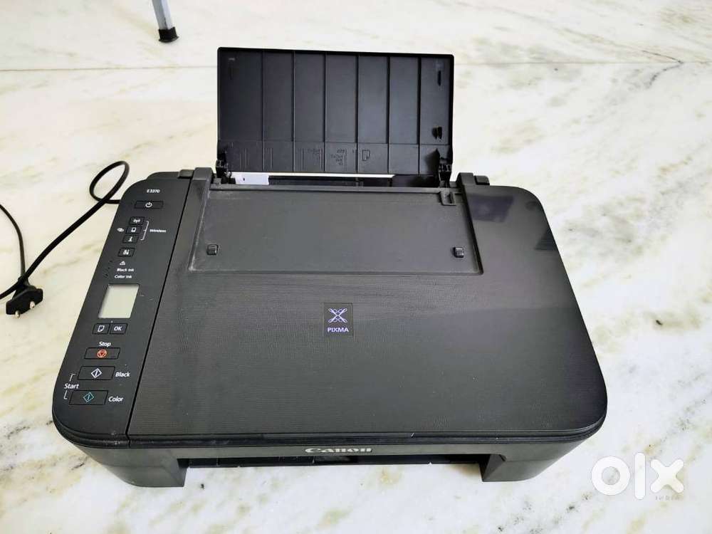Canon E3370 PRINTER AND OFFICE WHEEL CHAIR