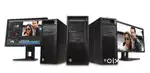 HP Video editing workstation with screen