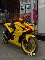 Pulsar rs200 modified glossy yellow colour 2nd owner