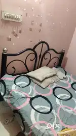 Steel iron bed