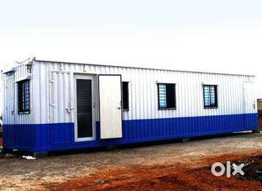 MOVEABLE OFFICE CONTAINER AND SECURITY CABIN