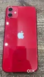 I phone 11 product red 64 GB for sale.