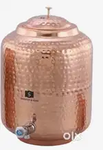Copper water pot