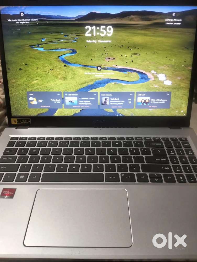 Acer Aspire 3 (Ryzen 3 7320U, 8GB, 512GB SSD, Win 11) 2 Years Old