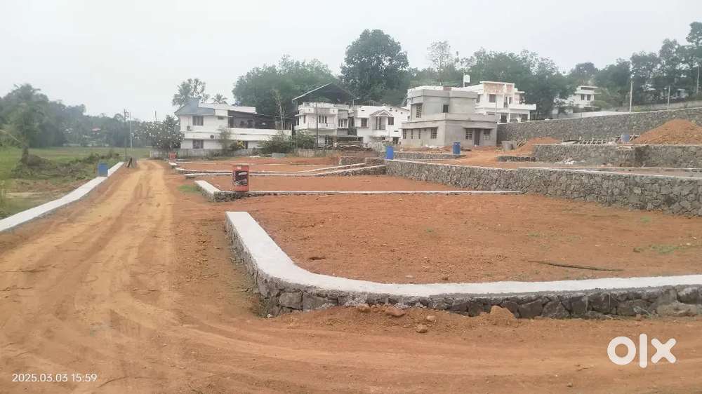 Chottanikkara bus stand near house plot for sale