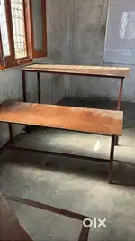 Teble and bench
