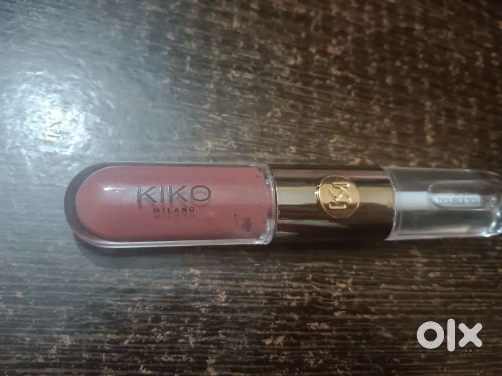 Kiko milano unlimited double touch lipstick in shade 120 rosy mauve