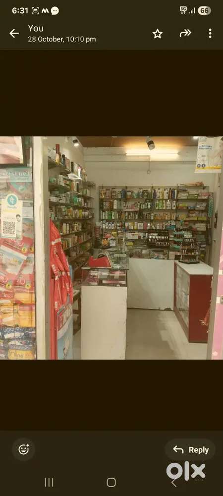 Cosmetics shop for sale