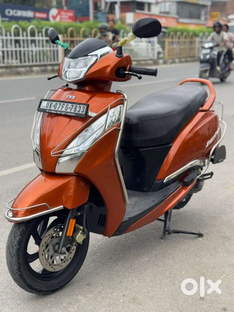 Tvs Jupiter 125 Disk brake model , finance or exchange avialbel