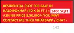 RESIDENTIAL PLOT FOR SALE IN HALDIPOKHAR