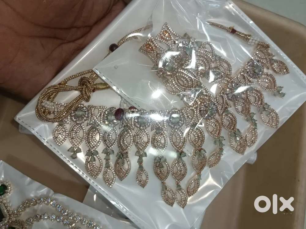 Sales in fancy jewellery shop