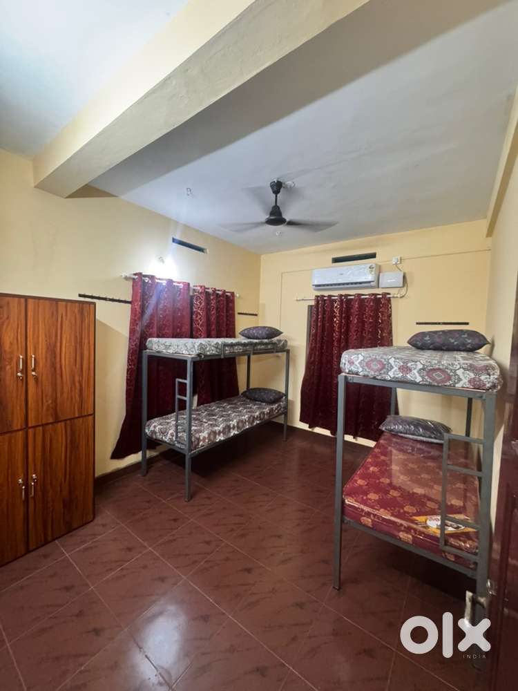4 sharing fully furnished A/C rooms