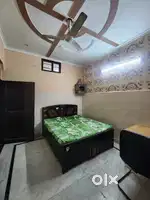 1 bhk well furnished floor for rent  metro walking distance