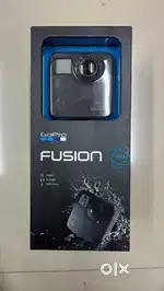 GoPro 360 Degrees Digital Camera (18MP, Black) FUSION CHDHZ-103