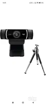 Selling my webcam - ( ₹6.5 K ) and mic - ( ₹ 2.5 K)