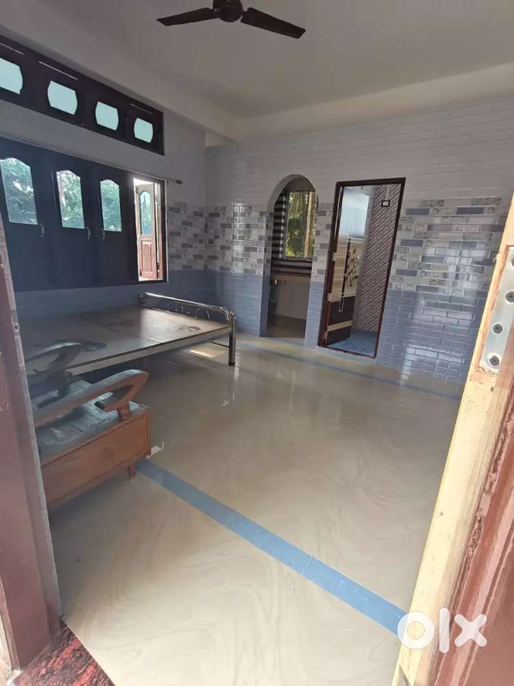 Single room attached bathroom and kitchen