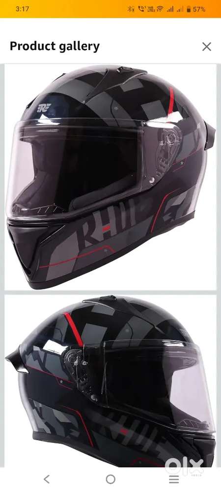 Royal Enfield Helmet,1 day used, New