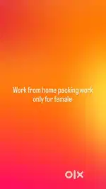 Work from home packing work