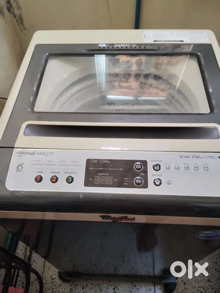 Whirl pool Washing machine fully automatic load capacity 6.5 kg