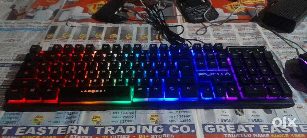 Keyboard mouse OTG connector USB hub mouse pad free fire gaming