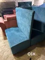 16 seater Sofa & 5 standingTables