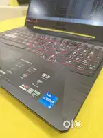 Asus Branded Tuf F15 Model Intel Core i5 11th Gen processor RTX Laptop