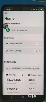Online taxi driver