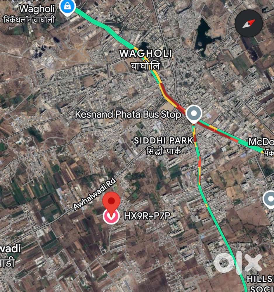 Industrial / Commercial Land for Rent – Wagholi, Pune