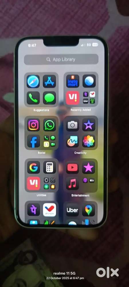 I phone 13 new condition 32k only 100%battery