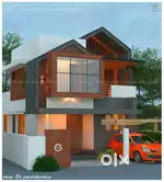 4.69 Cents & 1500 Sqft House At Kuniyamuthur Town