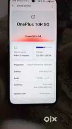 One plus 10R -12gb/256gb